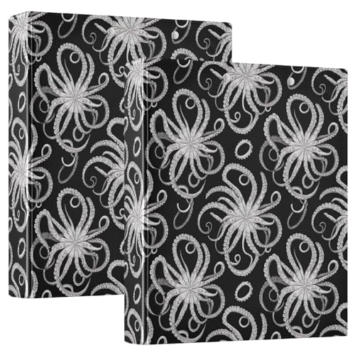 3-Ringbuch mit 3 Ringen, 3,8 cm, flexibler D-Ringordner mit Taschen, 3-Ringbücher für Schule, Uni, Büro, Weiß / Grau 3-Ringbuch mit 3 Ringen, 3,8 cm, flexibler D-Ringordner mit Taschen, 3-Ringbücher für Schule, Uni, Büro, Weiß / Grau von RPLIFE