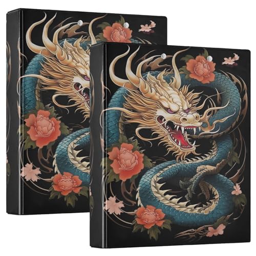 3 Ringbücher 1,5 Zoll, D-Ringbuch mit Taschen, flexibler Ordner, Schulbedarf 3 Ringbücher 1,5 Zoll, D-Ringbuch mit Taschen, flexibler Ordner, Schulbedarf von RPLIFE