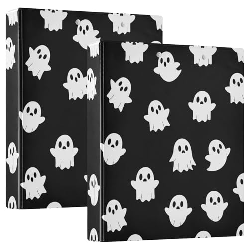 Bedrucktes Drei-Ringbuch, 3,8 cm, D-Ringbuch mit Taschen, dekorative Ordner für Schule, Uni oder Büro, Halloween, gruselig, Schwarz Bedrucktes Drei-Ringbuch, 3,8 cm, D-Ringbuch mit Taschen, dekorative Ordner für Schule, Uni oder Büro, Halloween, gruselig, Schwarz von RPLIFE