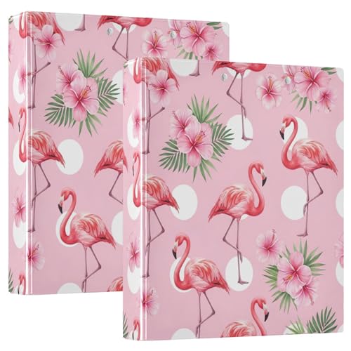 Drei-Ringbuch, 3,8 cm, niedlicher Flamingos, D-Ringbuch mit Klemmbrett, große 3 Ordner für Schule, Uni, Büro Drei-Ringbuch, 3,8 cm, niedlicher Flamingos, D-Ringbuch mit Klemmbrett, große 3 Ordner für Schule, Uni, Büro von RPLIFE