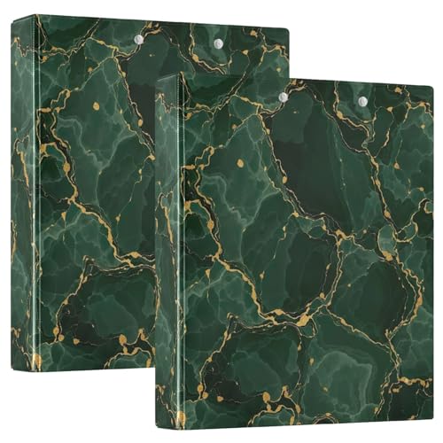 Grüner Marmor, 3,8 cm, 3-Ringbuch, flexibler D-Ringordner mit Taschen, 3-Ringbücher für Schule, Uni, Büro Grüner Marmor, 3,8 cm, 3-Ringbuch, flexibler D-Ringordner mit Taschen, 3-Ringbücher für Schule, Uni, Büro von RPLIFE