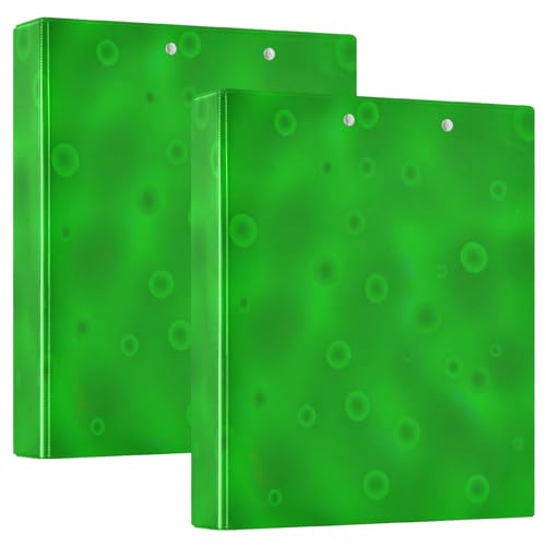 Ringbuch mit 3 Ringen, glatt, grün, Farbverlauf, 3,8 cm, D-Ringbuch mit Klemmbrett, 3 große Ordner für Schule, Uni, Büro, 2 Stück Ringbuch mit 3 Ringen, glatt, grün, Farbverlauf, 3,8 cm, D-Ringbuch mit Klemmbrett, 3 große Ordner für Schule, Uni, Büro, 2 Stück von RPLIFE
