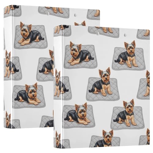 Ringbuch mit 3 Ringen, niedliche Hunde, grau, D-Ringordner mit Klemmbrett, 3 Ordner für Schule, Uni, Büro Ringbuch mit 3 Ringen, niedliche Hunde, grau, D-Ringordner mit Klemmbrett, 3 Ordner für Schule, Uni, Büro von RPLIFE