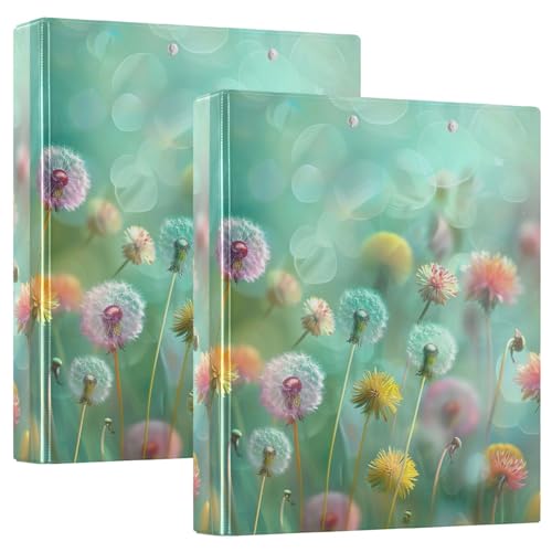 Ringbuch mit bunten Blumen, 3,8 cm, flexibler D-Ringordner mit Taschen, 3-Ringbücher für Schule, Uni, Büro, 3,8 cm Ringbuch mit bunten Blumen, 3,8 cm, flexibler D-Ringordner mit Taschen, 3-Ringbücher für Schule, Uni, Büro, 3,8 cm von RPLIFE