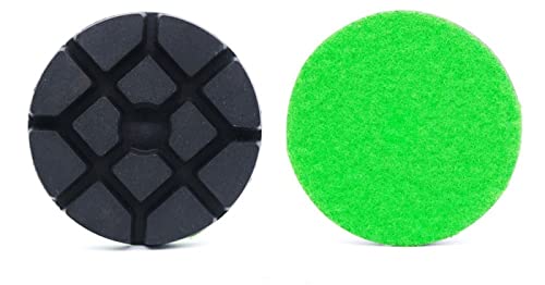 Diamant-Polierpads 3 "Diamant-Bodenpolierpads 3 Stück Renovieren Schleifscheibe for Beton Terrazzo Marmor Granit Stein(50) von RPXHZLKTM