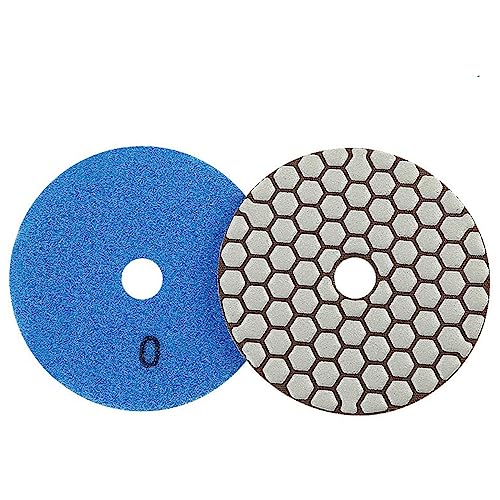 Diamant-Polierpads 4-Zoll-Diamant-Trockenpolierpad, scharfe, flexible Schleifscheibe for Granit-Marmor, Werkzeugzubehör(0=50) von RPXHZLKTM
