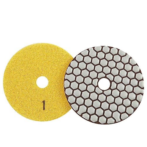 Diamant-Polierpads 4-Zoll-Diamant-Trockenpolierpad, scharfe, flexible Schleifscheibe for Granit-Marmor, Werkzeugzubehör(1=150) von RPXHZLKTM