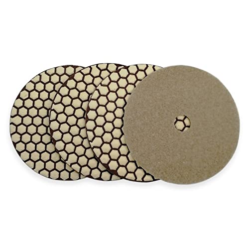 Diamant-Polierpads 4 stücke 125mm #3000 Trockenen Polieren Pads 5 zoll Harz Bond Diamant Flexible Schleifen Disc Diamant-Polierpads 4 stücke 125mm #3000 Trockenen Polieren Pads 5 zoll Harz Bond Diamant Flexible Schleifen Disc von RPXHZLKTM