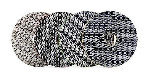 Diamant-Polierpads 4 teile/satz 3 "Galvanisierte Diamant Polieren Pad 80mm Flexible Schleifen Disc Schleifen Rad for Granit Marmor Keramik von RPXHZLKTM