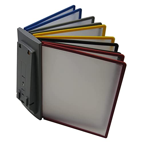 Find Reference Display Dokumentenhalter 10 Paneele, Wandmontierter Aktenhalter for A4-Ordner, for Werkstatt, Ausstellungshalle, for Aufbewahren und Anzeigen von A4-Dokumenten Find Reference Display Dokumentenhalter 10 Paneele, Wandmontierter Aktenhalter for A4-Ordner, for Werkstatt, Ausstellungshalle, for Aufbewahren und Anzeigen von A4-Dokumenten von RPXHZLKTM