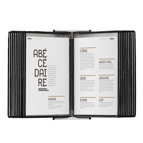 Find Reference Display Dokumentenhalter 20 Sichthüllen, zur Aufbewahrung im Büro/zu Hause und zur Präsentation von Dokumenten im Hochformat im A4-Format Find Reference Display Dokumentenhalter 20 Sichthüllen, zur Aufbewahrung im Büro/zu Hause und zur Präsentation von Dokumenten im Hochformat im A4-Format von RPXHZLKTM