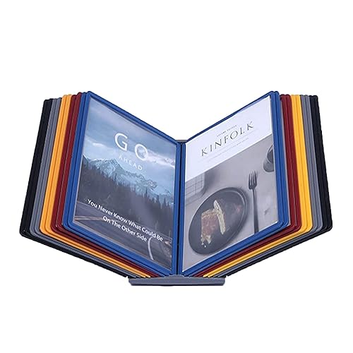 Find Reference Display Dokumentenhalter 20 doppelseitige Präsentationstaschen, zur Präsentation und Aufbewahrung von Dokumenten im A4-Format im Büro/zu Hause. Find Reference Display Dokumentenhalter 20 doppelseitige Präsentationstaschen, zur Präsentation und Aufbewahrung von Dokumenten im A4-Format im Büro/zu Hause. von RPXHZLKTM