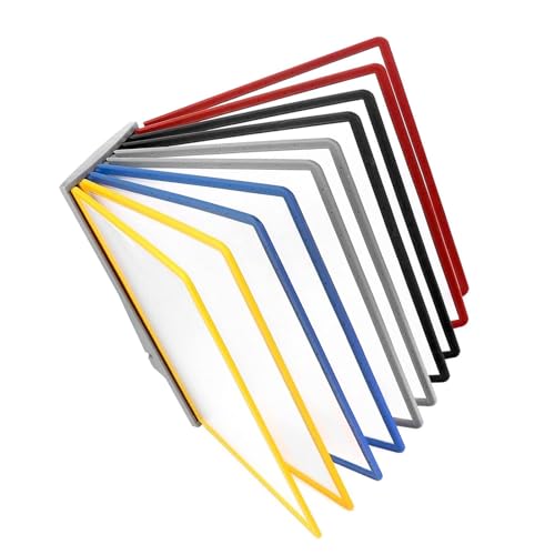 Find Reference Display Dokumentenhalter PVC 20 doppelseitige Anzeigetaschen, Flip and Find Reference Display-Dokumentenhalter, for die Anzeige und Aufbewahrung von A4-Dokumenten im Büro Find Reference Display Dokumentenhalter PVC 20 doppelseitige Anzeigetaschen, Flip and Find Reference Display-Dokumentenhalter, for die Anzeige und Aufbewahrung von A4-Dokumenten im Büro von RPXHZLKTM