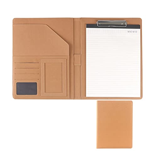 Zwischenablage-Ordner Klemmbrett-Ordner A4 Konferenzordner Ordner Arbeit Schreiben Foldover Klemmbrett Organizer(Yellow,No calculator) von RPXHZLKTM