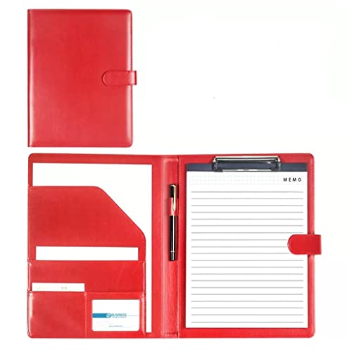 Zwischenablage-Ordner Klemmbrett-Ordner for Rechtsblockhalter, A4-Schreibblock for Business, Schule, Büro, Konferenz, Klemmbretter(Red) von RPXHZLKTM