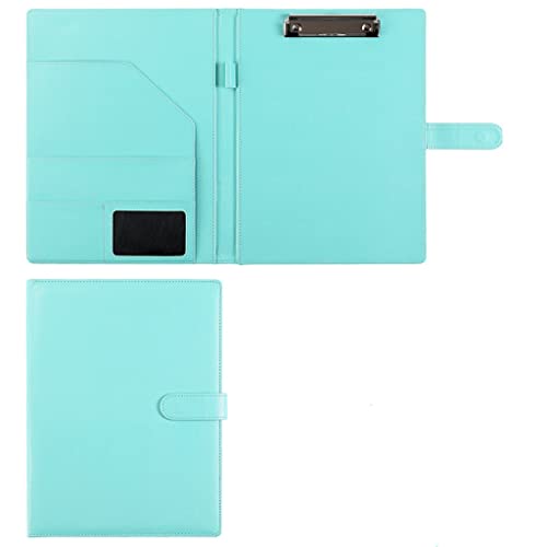 Zwischenablage-Ordner Klemmbrett-Ordner mit Abdeckung for Rechtsblockhalter, Briefgröße A4, Schreibblock, Schule, Büro, Konferenz(Sky blue,No notebook) von RPXHZLKTM