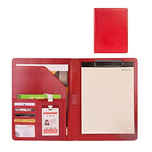 Zwischenablage-Ordner Ordner, Zwischenablage, Lebenslauf, Vorstellungsgespräch, Dokument, Visitenkartenhalter, Steckplatz, A4-Format, Schreibblockhalter(Blue,No calculator) von RPXHZLKTM
