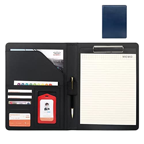 Zwischenablage-Ordner Ordner, Zwischenablage, Lebenslauf, Vorstellungsgespräch, Dokument, Visitenkartenhalter, Steckplatz, A4-Format, Schreibblockhalter(Red,No calculator) von RPXHZLKTM