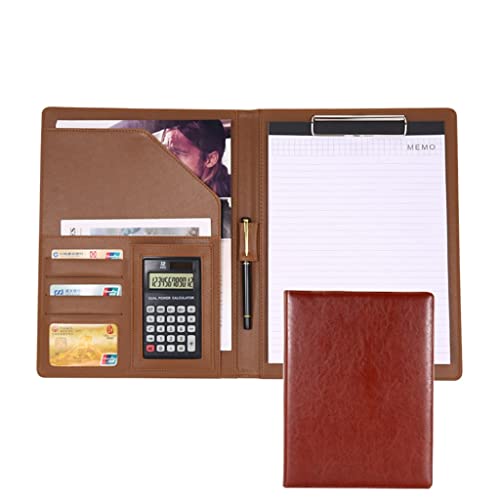 Zwischenablage-Ordner Ordner-Zwischenablage, A4-Größe, Schreibblockhalter, Lebenslauf, Vorstellungsgespräch, Dokumenten-Organizer, Kunstleder, Büro, Konferenz, Notizblock, Klemmbretter(Brown,12bit cal Zwischenablage-Ordner Ordner-Zwischenablage, A4-Größe, Schreibblockhalter, Lebenslauf, Vorstellungsgespräch, Dokumenten-Organizer, Kunstleder, Büro, Konferenz, Notizblock, Klemmbretter(Brown,12bit cal von RPXHZLKTM