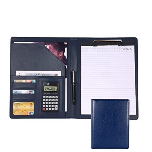 Zwischenablage-Ordner Ordner-Zwischenablage, A4-Größe, Schreibblockhalter, Lebenslauf, Vorstellungsgespräch, Dokumenten-Organizer, Kunstleder, Büro, Konferenz, Notizblock, Klemmbretter(Blue,12bit calc Zwischenablage-Ordner Ordner-Zwischenablage, A4-Größe, Schreibblockhalter, Lebenslauf, Vorstellungsgespräch, Dokumenten-Organizer, Kunstleder, Büro, Konferenz, Notizblock, Klemmbretter(Blue,12bit calc von RPXHZLKTM