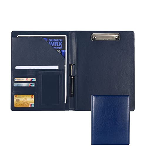 Zwischenablage-Ordner Ordner-Zwischenablage, A4-Größe, Schreibblockhalter, Lebenslauf, Vorstellungsgespräch, Dokumenten-Organizer, Kunstleder, Büro, Konferenz, Notizblock, Klemmbretter(Blue,No book) Zwischenablage-Ordner Ordner-Zwischenablage, A4-Größe, Schreibblockhalter, Lebenslauf, Vorstellungsgespräch, Dokumenten-Organizer, Kunstleder, Büro, Konferenz, Notizblock, Klemmbretter(Blue,No book) von RPXHZLKTM