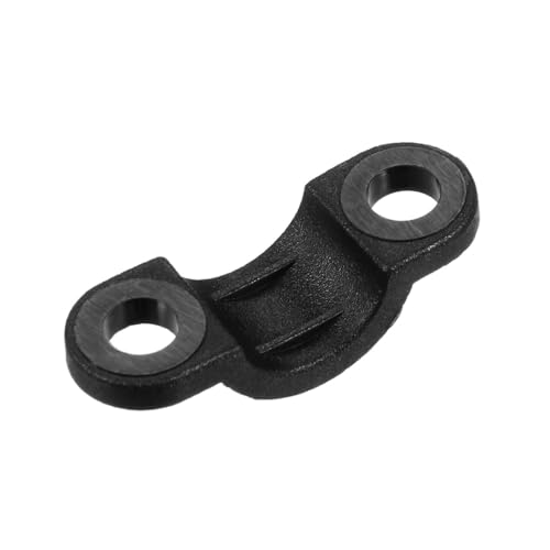 100 Stück Kunststoff-Kabelhalter-Klemmen, Fixierung, Kabelbefestigungsclips, Nylon-Kabelmanagement, Drahtrohr-Befestigungsclip, Kabel-Organizer(Black) von RQEYUNP