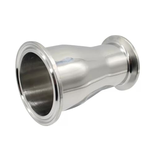 RRBXXUYN 38x19mm to 50.5x50.5mm 304 Stainless Steel Pipe Reducer Reducer Adapter von RRBXXUYN