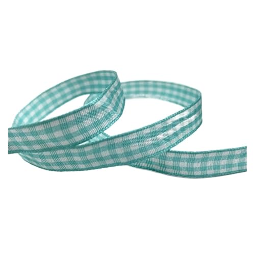 Geschenkbänder 15 yards/Lot 10mm Plaid Band Weihnachten Dekor Band for Handgemachte Design Weihnachten Dekoration DIY Verpackung(Color16) von RRYPBOVG
