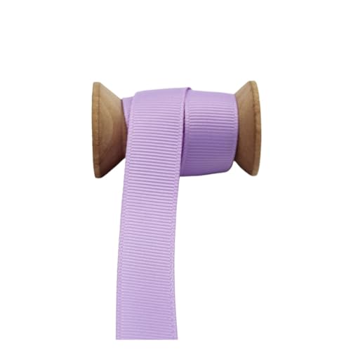 Geschenkbänder 20 Meter/Lot Ripsband aus Polyesterstoff, hellviolett, Satinband, handgefertigt, for Kopfbedeckungen, Basteln, DIY-Dekoration(16mm Grosgrain) von RRYPBOVG
