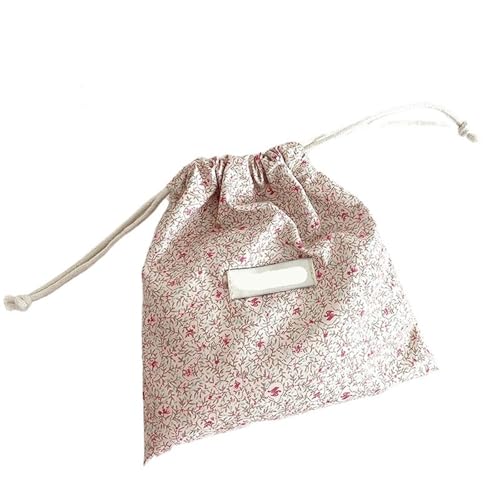 RRYPBOVG Baumwollbeutel Mit Kordelzug 10 stücke Multifunktionale Baumwolle Lagerung Kordelzug Tasche for Frauen Tragbare Finishing Lagerung Beutel Nette Make-Up Tasche Candy Organizer(Color-A4) von RRYPBOVG