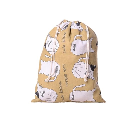 RRYPBOVG Baumwollbeutel Mit Kordelzug 3 Stück Kordelzug Baumwolle Leinen Aufbewahrungstasche Geschenk Süßigkeiten Schmuck Organizer Make-up Kosmetik Münzen Schlüssel Taschen(Color-21,M) von RRYPBOVG