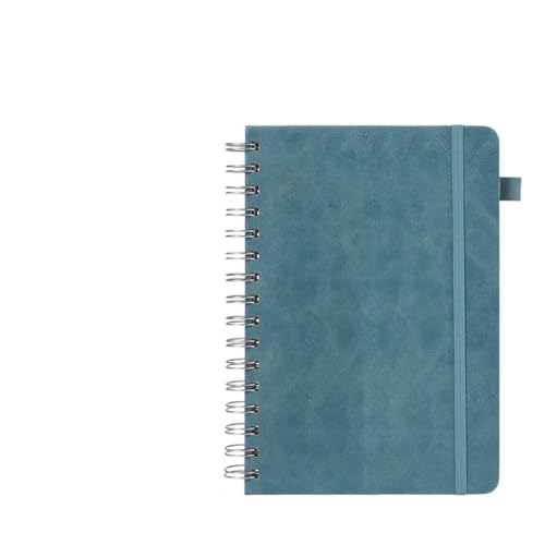 RRYPBOVG Spiralblock 1 Pcs A5 PU Leder Notebook Spule Studenten Lose Blatt Strap Notizblock Buch(Color 2) von RRYPBOVG