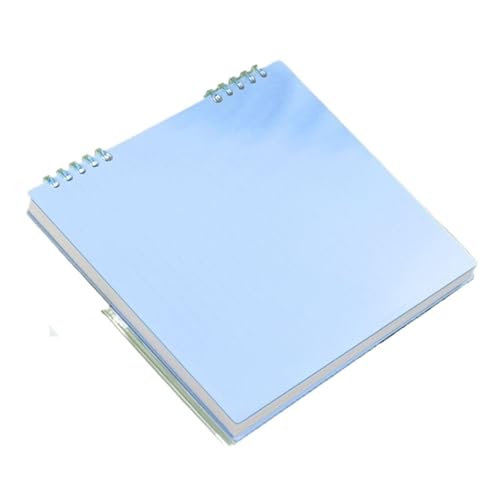 RRYPBOVG Spiralblock 1PC Flip Notizblock Notebook Skizze Buch Schreibwaren B5 Tagebuch Blatt(Blue) von RRYPBOVG