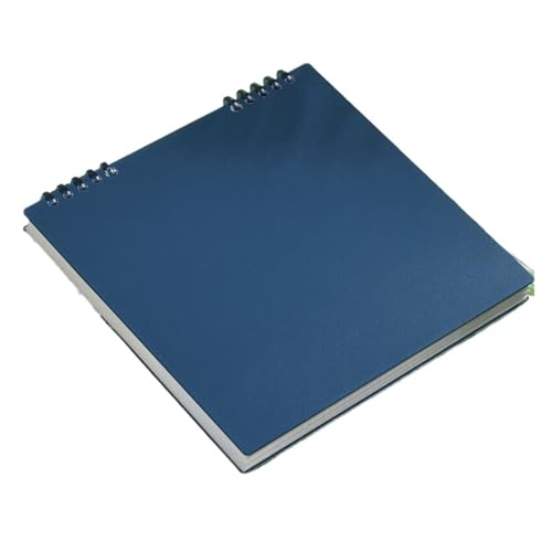 RRYPBOVG Spiralblock 1PC Flip Notizblock Notebook Skizze Buch Schreibwaren B5 Tagebuch Blatt(Blue2) von RRYPBOVG
