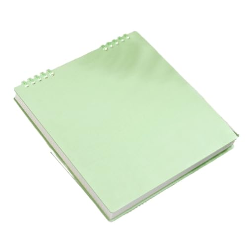 RRYPBOVG Spiralblock 1PC Flip Notizblock Notebook Skizze Buch Schreibwaren B5 Tagebuch Blatt(Green2) von RRYPBOVG