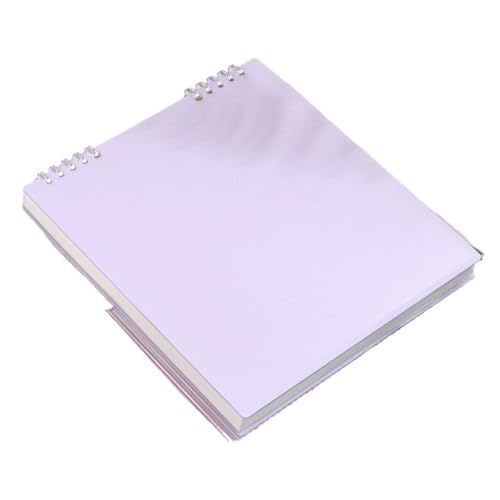 RRYPBOVG Spiralblock 1PC Flip Notizblock Notebook Skizze Buch Schreibwaren B5 Tagebuch Blatt(Purple) von RRYPBOVG