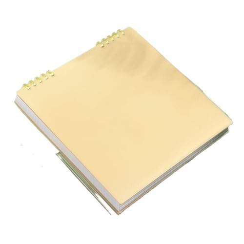 RRYPBOVG Spiralblock 1PC Flip Notizblock Notebook Skizze Buch Schreibwaren B5 Tagebuch Blatt(Yellow) von RRYPBOVG