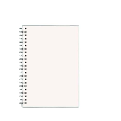 RRYPBOVG Spiralblock A5/B5/A4 Spiralnotizbuch mit Gittern/Blanko/Horizontallinien, umklappbarer Notizblock, 80 Blätter, Skizzenbuch, Schul- und Bürobedarf(A5) von RRYPBOVG
