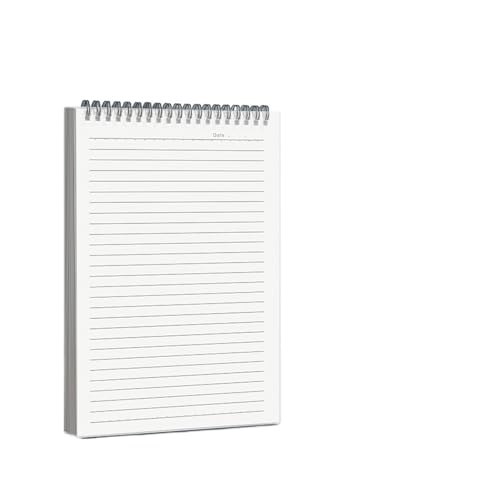 RRYPBOVG Spiralblock A5/B5/Spule Notebook Linie Flip Über Notizblock 80 Blätter Skizzenbuch Schule Bürobedarf(B5 LINE) von RRYPBOVG