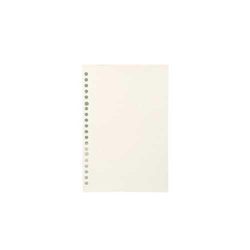 RRYPBOVG Spiralblock A5 B5 Linienraster 20 Löcher Loseblatt-Notizbuch Nachfüllpackung Spiralbinder Papier Index Innenseite Punktraster Blank(Blank Refill,B5 26Holes) von RRYPBOVG