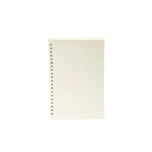 RRYPBOVG Spiralblock A5 B5 Linienraster 20 Löcher Loseblatt-Notizbuch Nachfüllpackung Spiralbinder Papier Index Innenseite Punktraster Blank(Point Refill,A5 20Holes) von RRYPBOVG