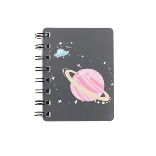 Spiralblock 1 PC A7 Buch Rollover Spule Tragbare Tasche Notizblock Notebook(Color-03) von RRYPBOVG