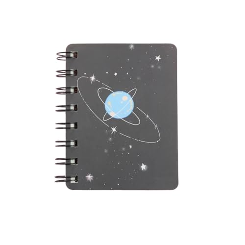 Spiralblock 1 PC A7 Buch Rollover Spule Tragbare Tasche Notizblock Notebook(Color-04) von RRYPBOVG