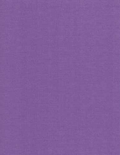 Leinenkarten Papier - A5 - Cardstock - 21 x 14,8cm - 240 Gramm - Karton (Violet, 50) von RS C&C
