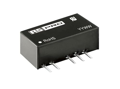 RS PRO DC/DC-Wandler 1W 5 V dc IN, ±5V dc OUT / 100mA PCB-Montage 1.5kV isoliert von RS PRO
