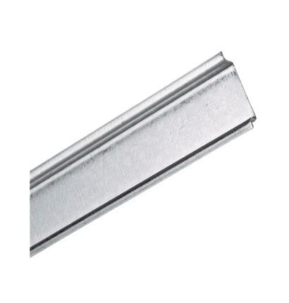 RS PRO DIN-Hutschiene Hutprofil Ungelocht, H. 7.5mm B. 35mm, L. 100mm von RS PRO