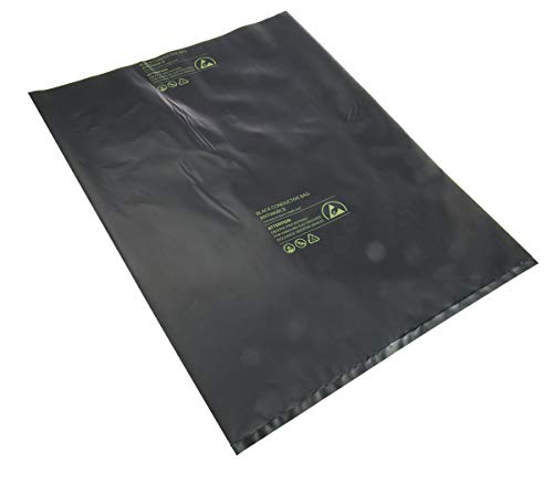 RS PRO ESD-sicherer Beutel Schwarz, Stärke 0.075mm x 406mm x 305mm, 10 Stück, Packung a 10 Stück RS PRO ESD-sicherer Beutel Schwarz, Stärke 0.075mm x 406mm x 305mm, 10 Stück, Packung a 10 Stück von RS PRO