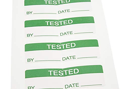 RS PRO Grün Vorbedrucktes, selbstklebendes Etikett: Tested, 13mm x 38mm, 170 Stück, Packung a 170 Stück RS PRO Grün Vorbedrucktes, selbstklebendes Etikett: Tested, 13mm x 38mm, 170 Stück, Packung a 170 Stück von RS PRO
