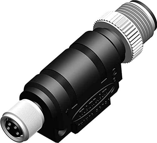 RS PRO Rundsteckverbinder Adapter, 4-polig, Stecker, M12, 1 Ports, 4A, 4-polig/Buchse, IP 67 von RS PRO