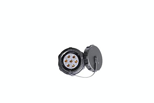 RS PRO Rundsteckverbinder Buchse 7-polig / 25A, Tafelmontage, Schraubanschluss IP 67 RS PRO Rundsteckverbinder Buchse 7-polig / 25A, Tafelmontage, Schraubanschluss IP 67 von RS PRO